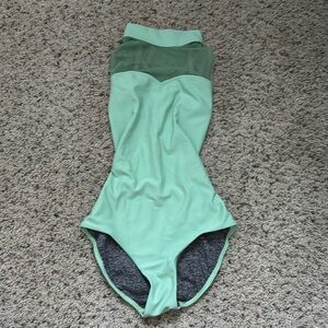 Kids Green Swimsuit
